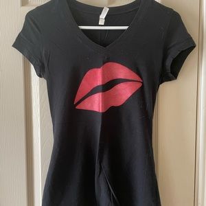 Ladies, large Kiss shirt